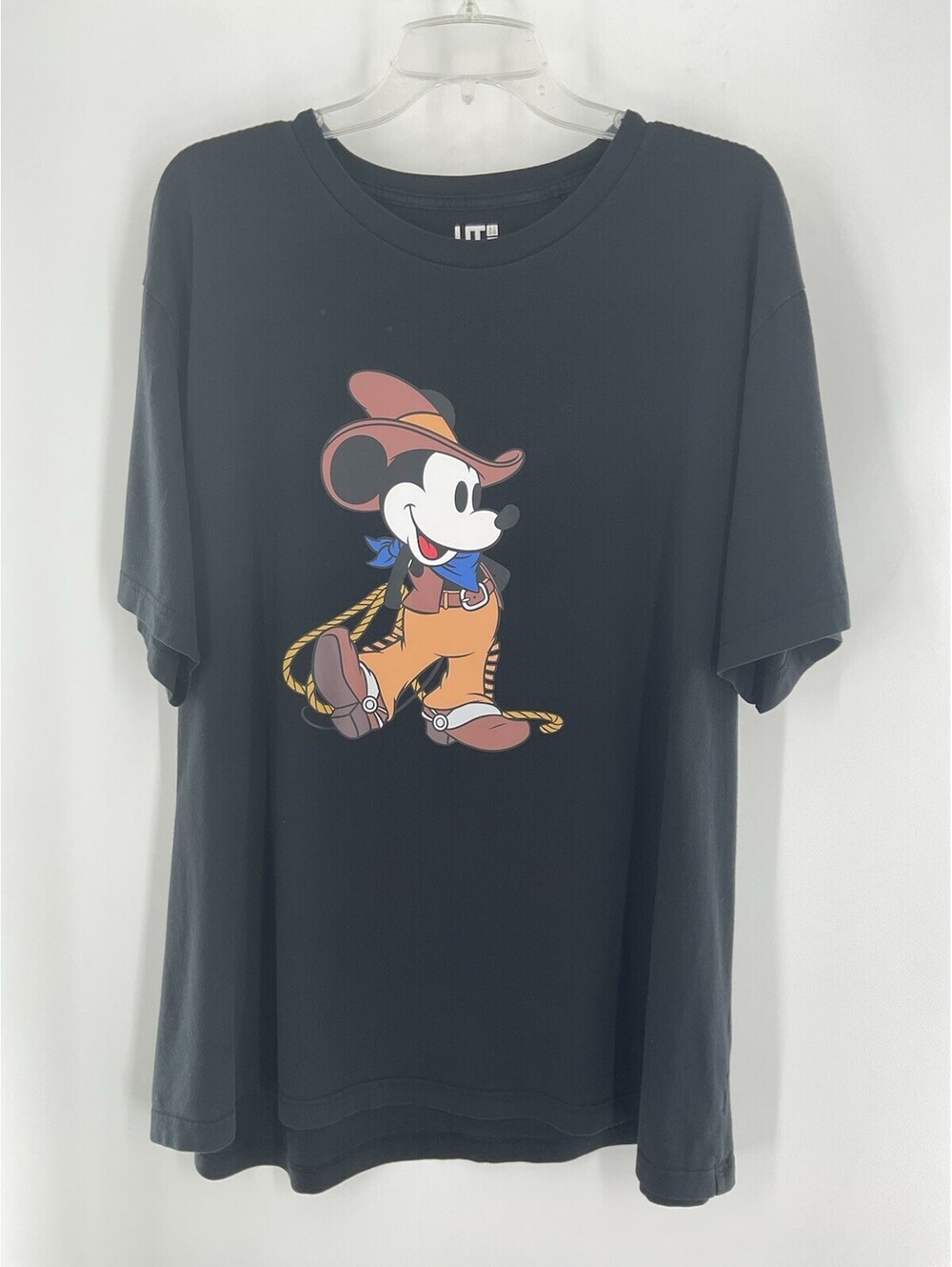 UT Uniqlo Men’s 3X Mickey Mouse T-Shirt Black 128